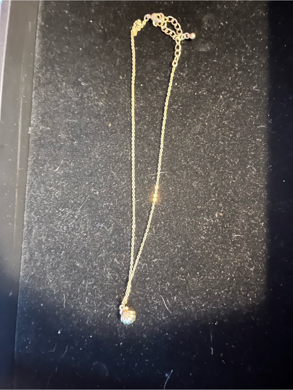 Gold Shell Pendant Necklace - Women's Jewelry